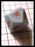 Dice : Dice - DM Collection - Armory Blue Opaque 2nd Generation Extra D10 - Ebay Feb 2012